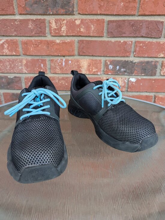 Mens Hytest Alloy Toe Safety Work Shoes Size 9.5 M